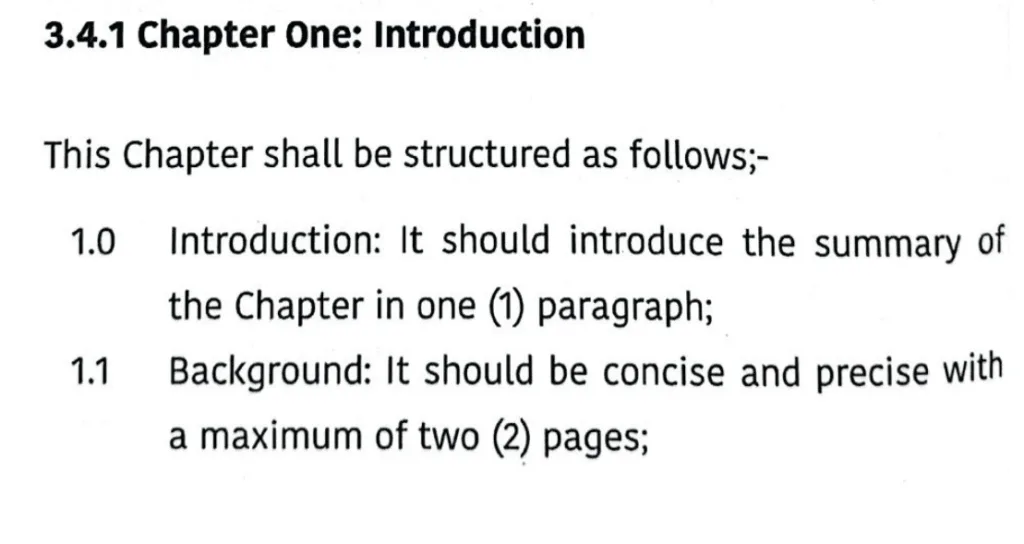 CHAPTER ONE 1