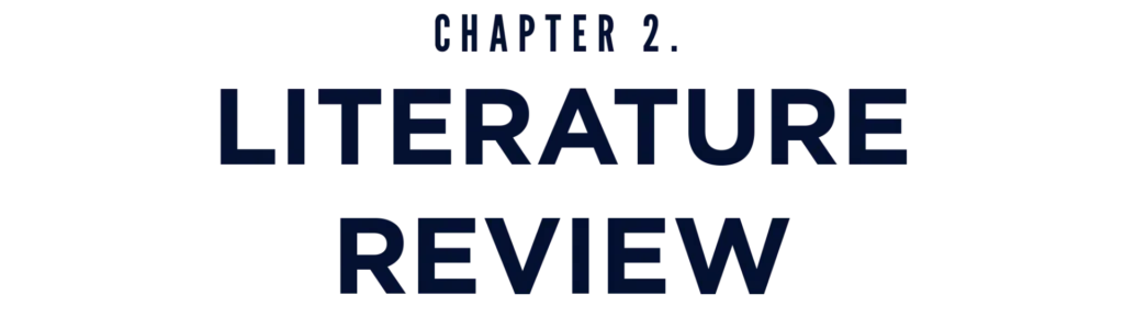 CHAPTER TWO LITERATURE REVIEW B