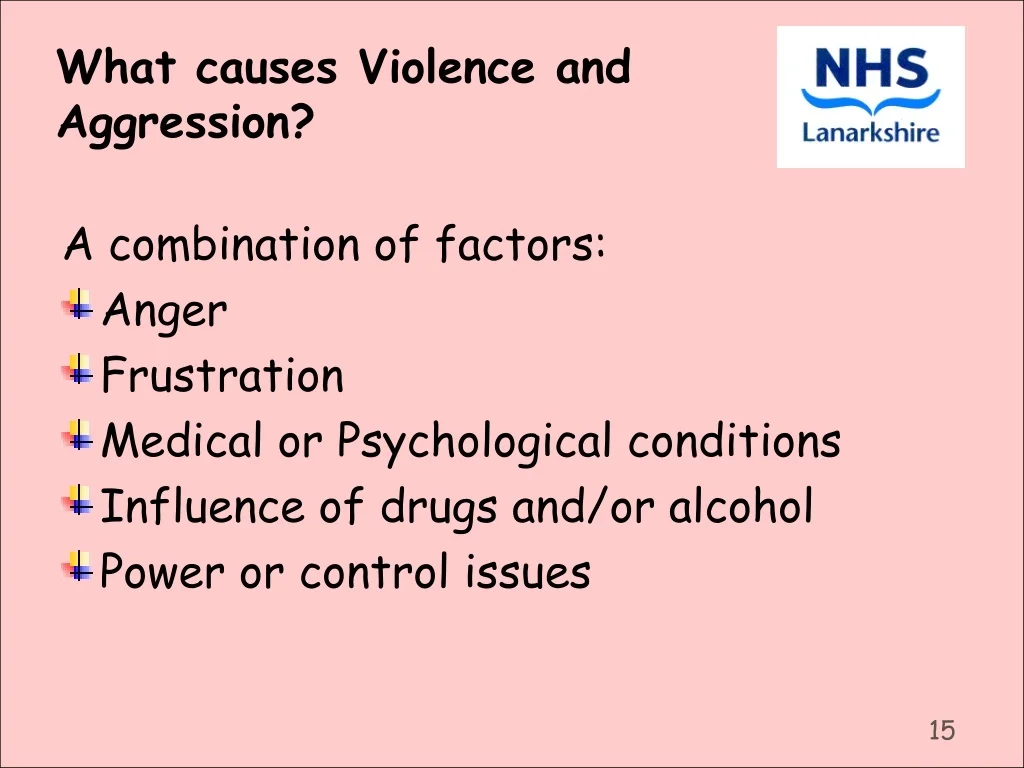 Causes Of Aggression And Violence