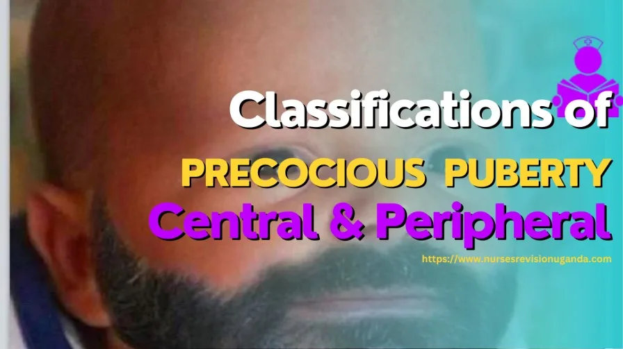 Classification Of Precocious Puberty