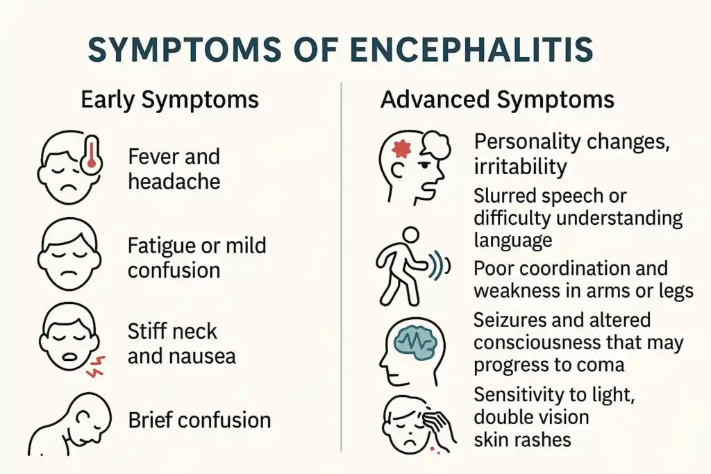 Clinical Presentation Signs Symptoms Of Encephalitis