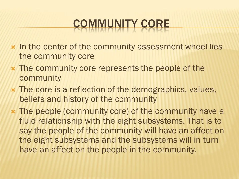 Community Core