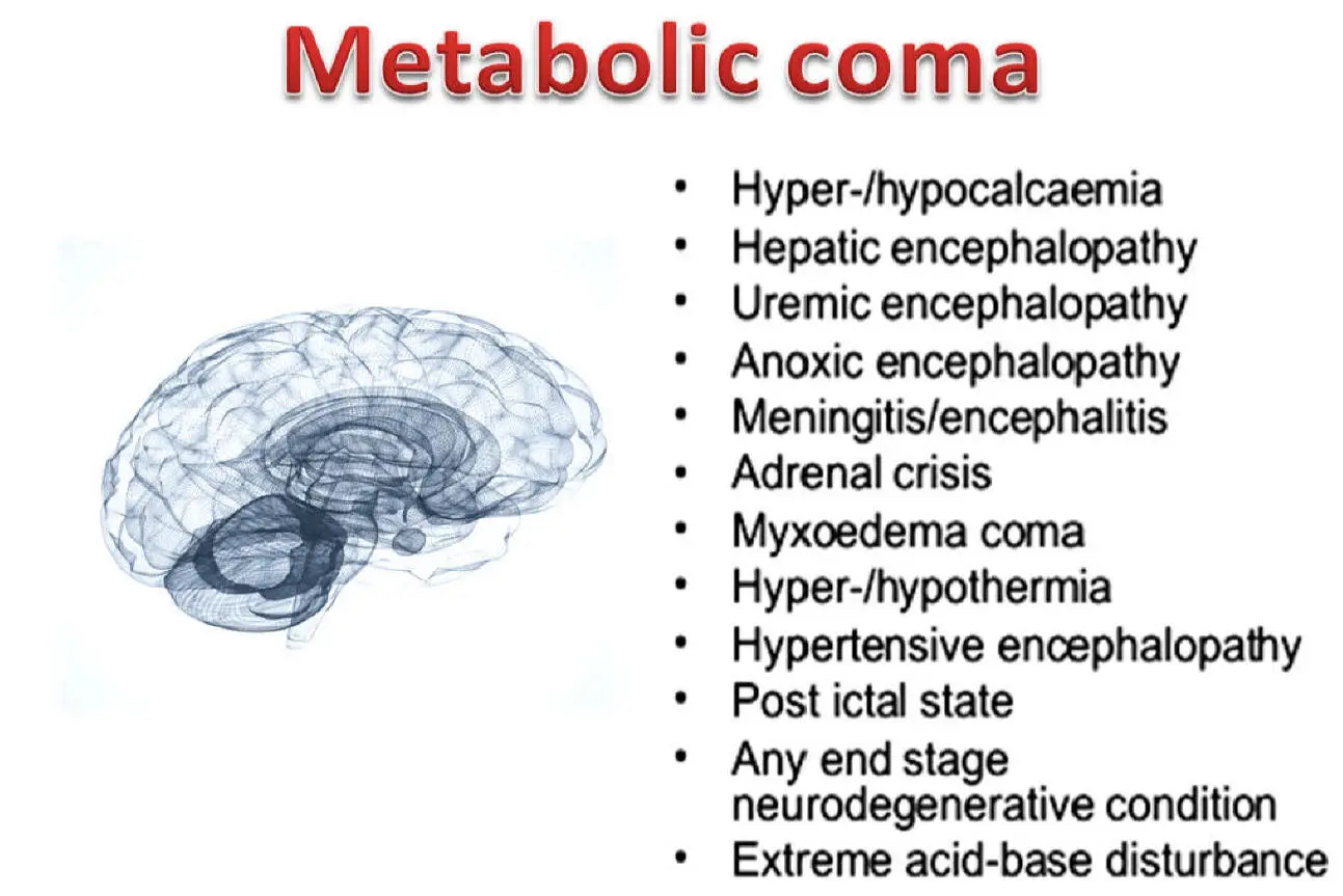 Etiology Causes Of Coma