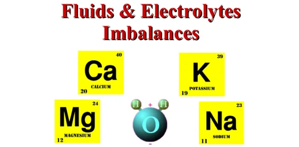 FLUID AND ELECTROLYTE IMBALANCE