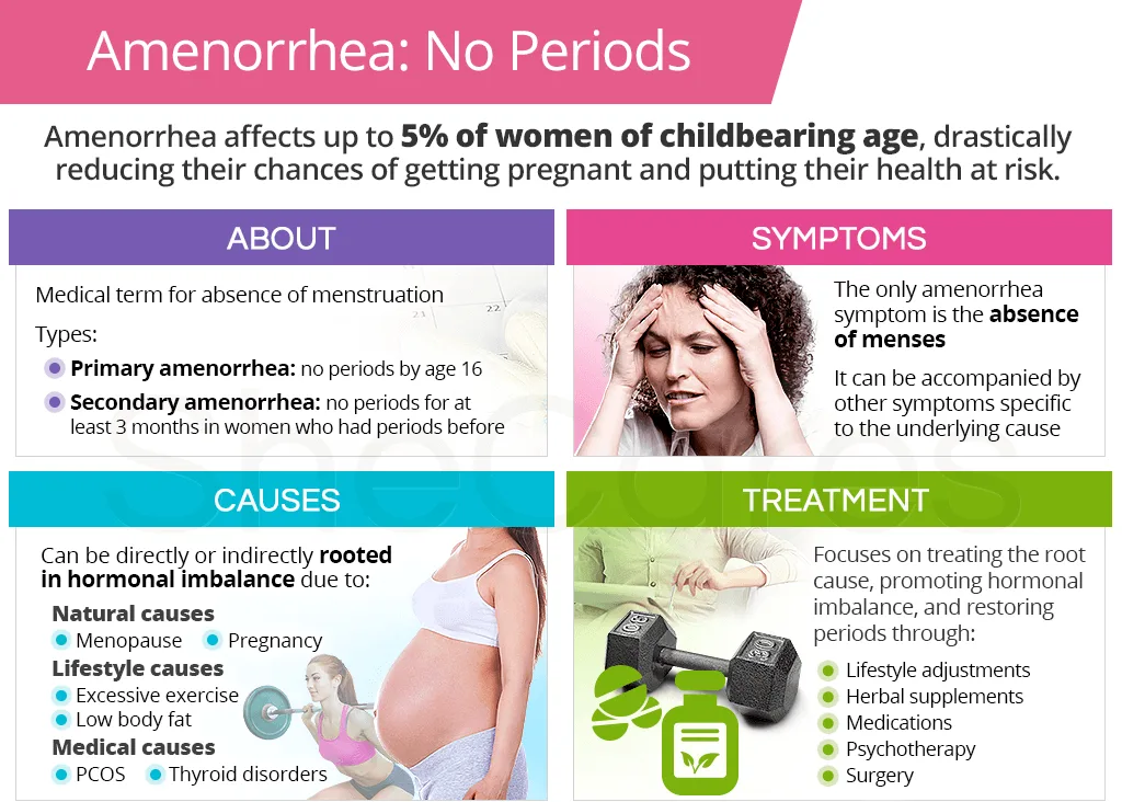 Management Of Amenorrhoea E1705165396729