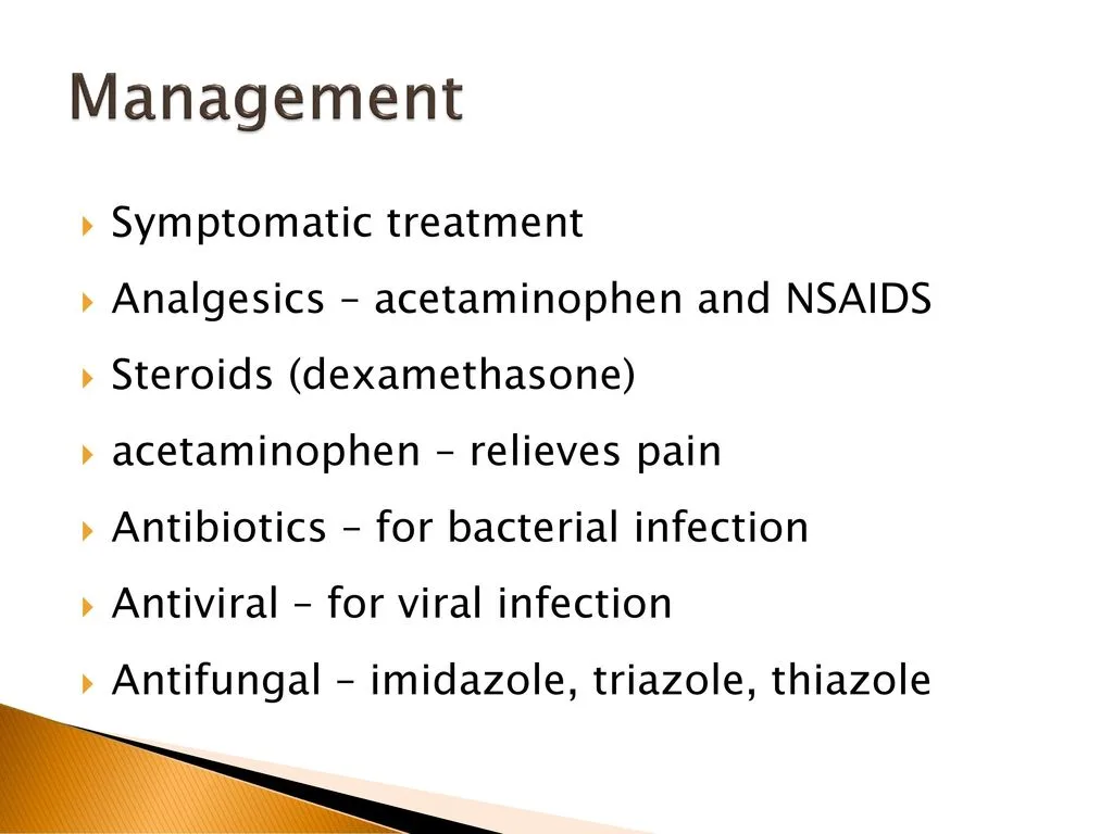 Management Of Pharyngitis