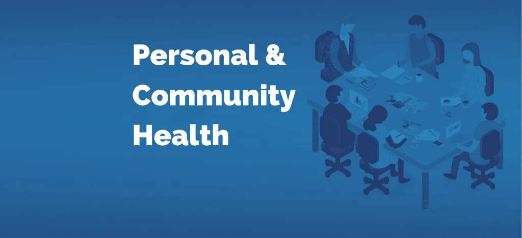 Personal And Communal Health PCH 1