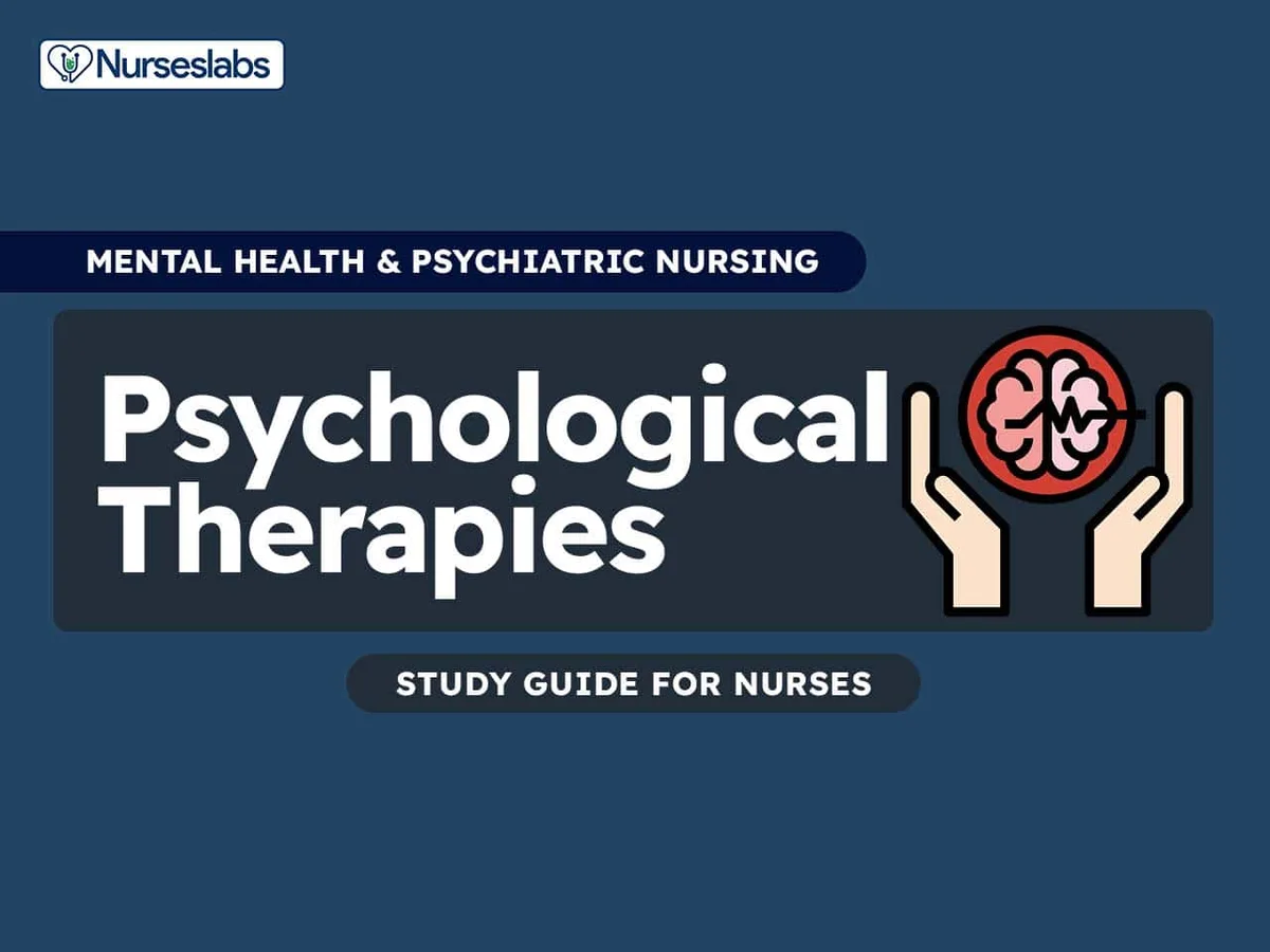 Psychological Therapies Nursing Notes Study Guides