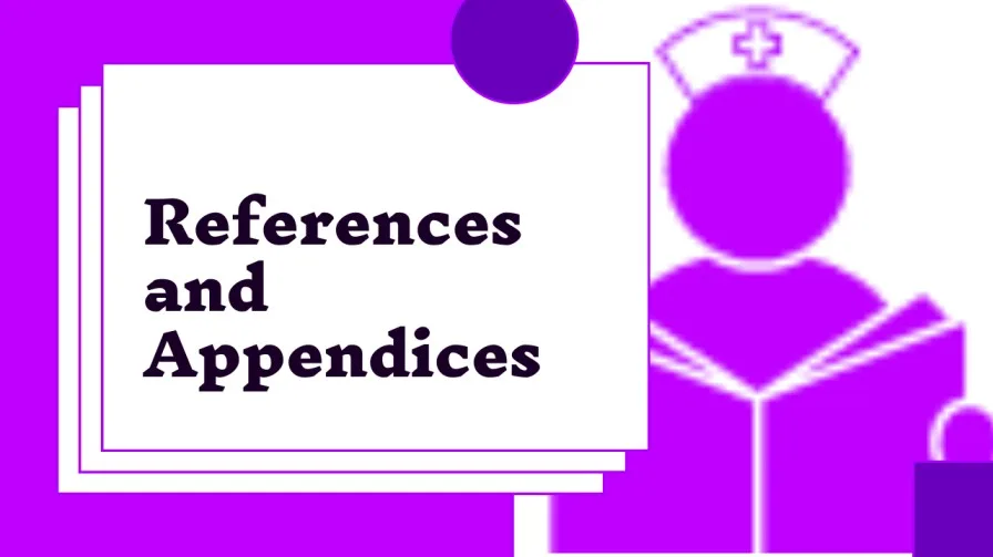 References And Appendices