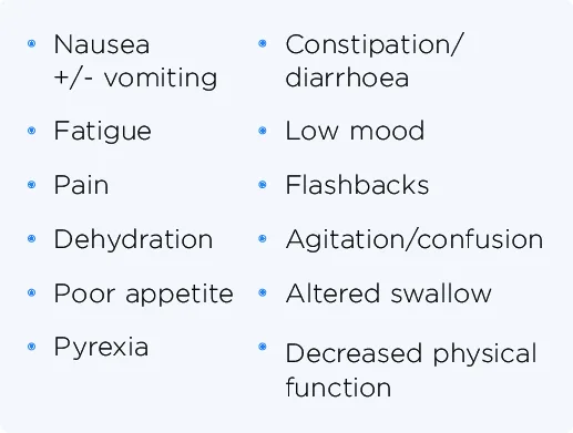 SIGNS AND SYMPTOMS OF BURNS