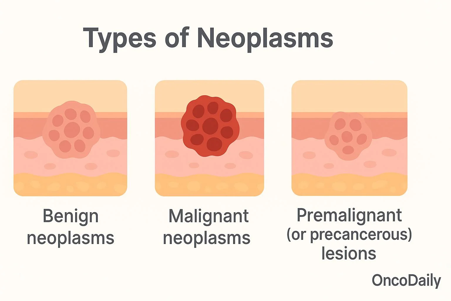 TUMORS NEOPLASMS Types