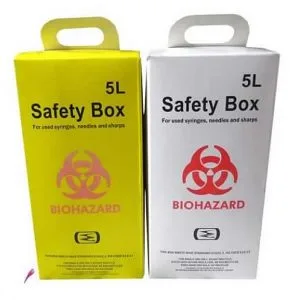 A Sharps Disposal Container