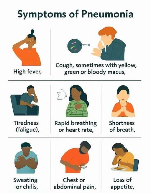 Symptoms Of Pneumonia 1